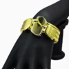 Brazalete De Oro Diseño Dorado