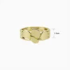 Brazalete De Oro Diseño Dorado