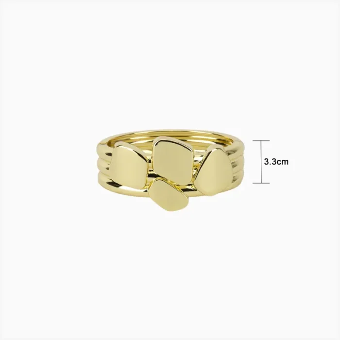 Brazalete De Oro Diseño Dorado