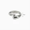 Brazalete De Oro Gota Plateada
