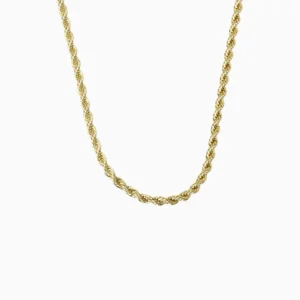 Cadena De Oro Torsal 3mm