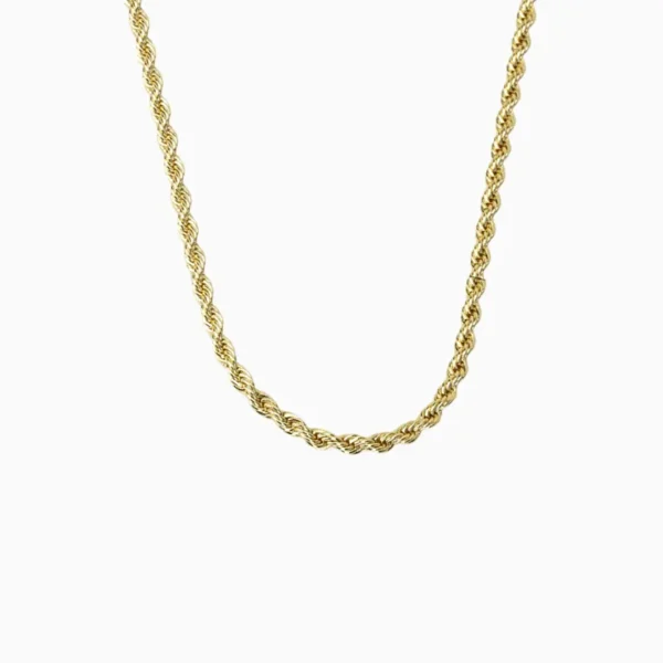 Cadena De Oro Torsal 3mm