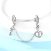 Cadena De Seguridad Corazón Candado