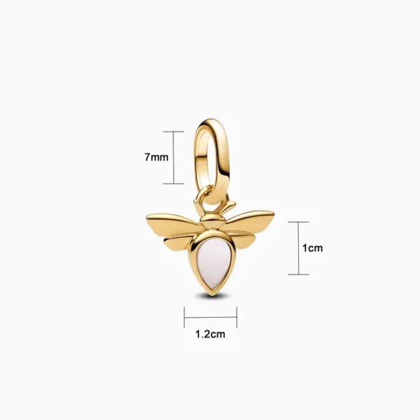 Charm Abeja Blanca