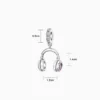 Charm Audífonos Diadema Rosa