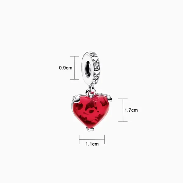 Charm Beso Mickey Y Minnie Mouse