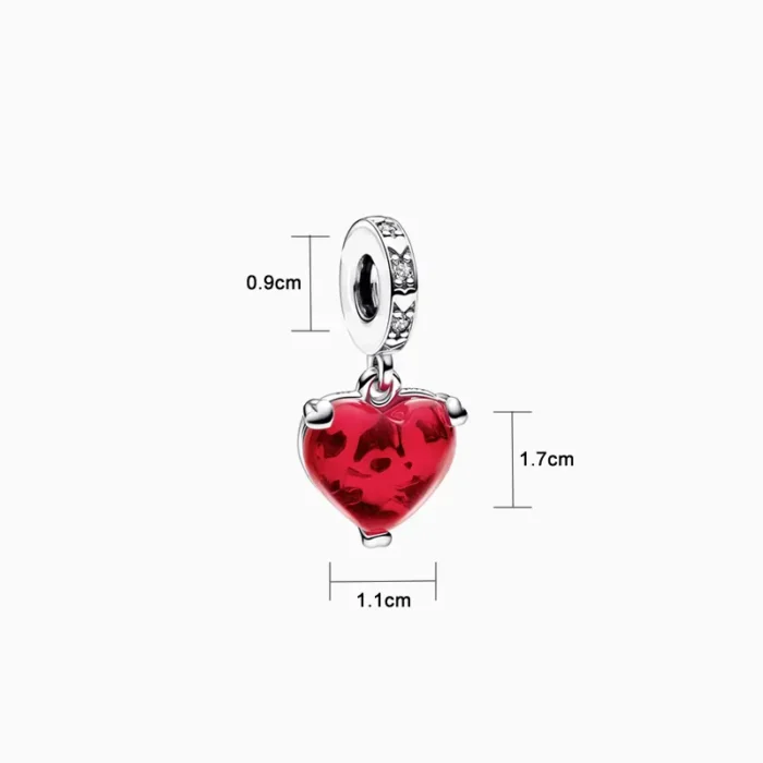 Charm Beso Mickey Y Minnie Mouse