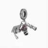 Charm Birrete Diploma Y Flores