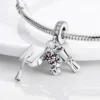 Charm Birrete Diploma Y Flores