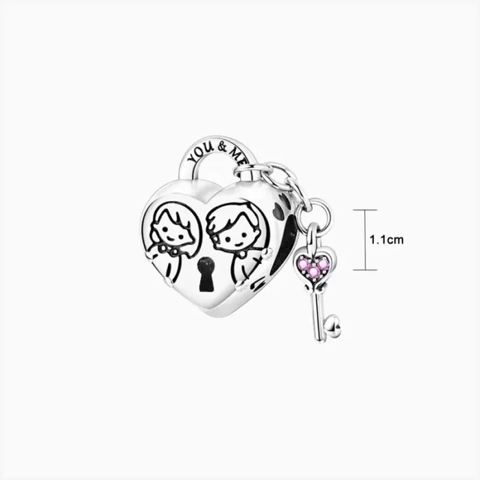 Charm Candado De Amor