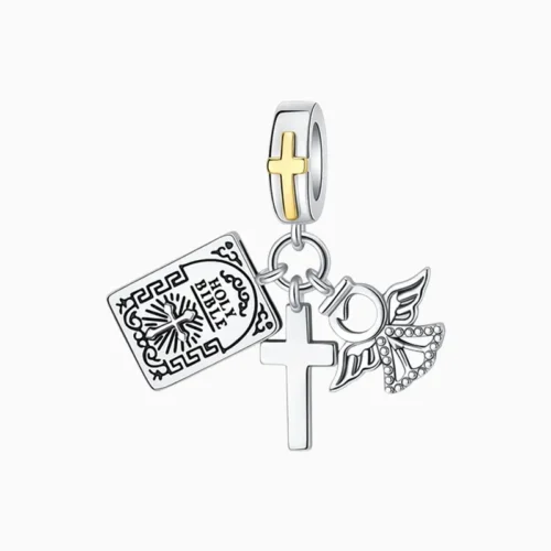 Charm Cruz Biblia Y Ángel