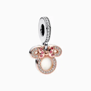 Charm Doble Silueta Minnie Mouse
