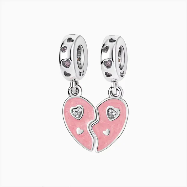 Charm Duo Corazón Madre Hija