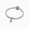 Charm Espina De Pescado Turquesa