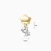 Charm Gato Con Globo Estrella