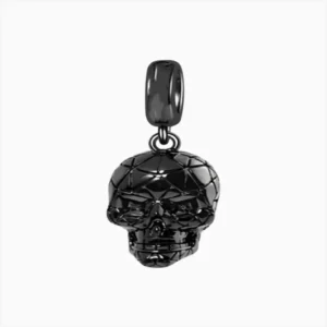 Charm Halloween Calavera Negra
