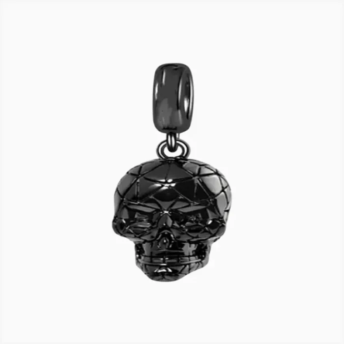 Charm Halloween Calavera Negra