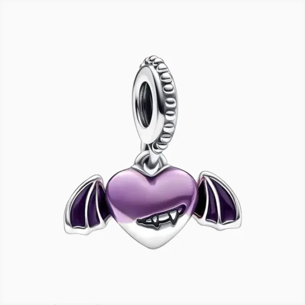 Charm Halloween Corazón Vampiro