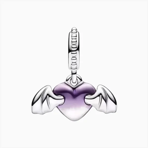 Charm Halloween Corazón Vampiro