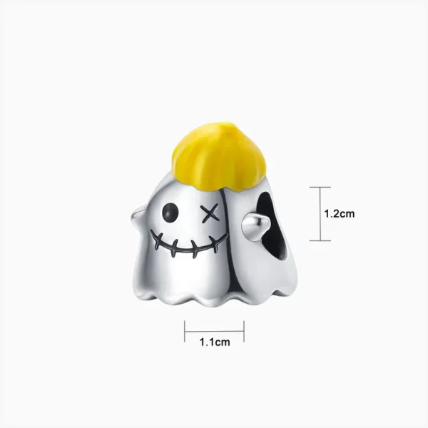 Charm Halloween Fantasma Fluorescente