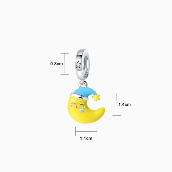 Charm Luna Durmiente Fluorescente