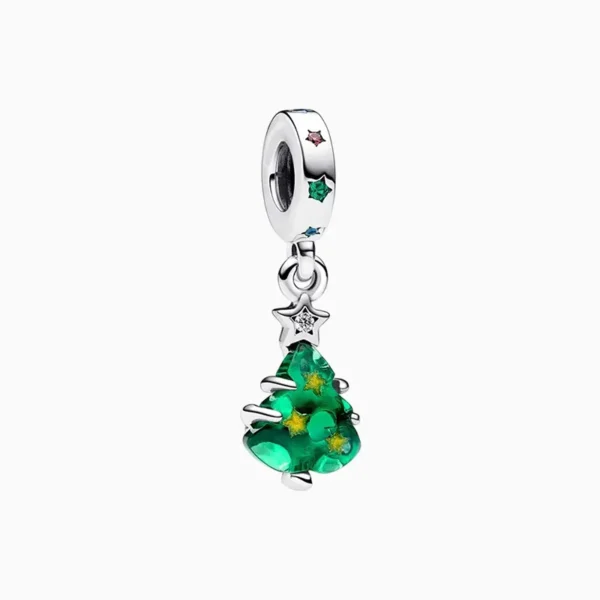 Charm Navidad Árbol Adornado