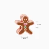 Charm Navidad Hombre De Jengibre