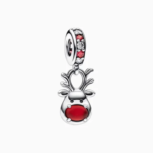 Charm Navidad Rodolfo Corazón
