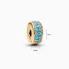 Charm Separador Azul Aqua