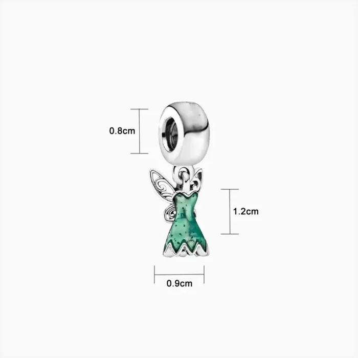 Charm Vestido Pincesa Campanita