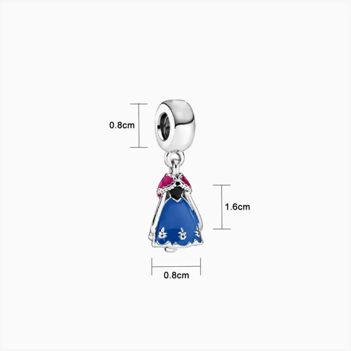 Charm Vestido Princesa Anna
