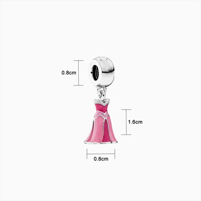 Charm Vestido Princesa Aurora