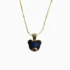 Collar De Oro Dije Cabeza De Oso
