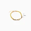 Pulsera De Oro Ojo Brillante