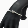 Pulsera De Plata Momentos Brillante