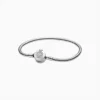 Pulsera De Plata Momentos Corona