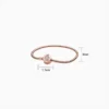 Pulsera De Plata Momentos Corona Rosa