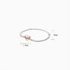Pulsera De Plata Momentos Rosa