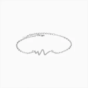 Pulsera De Plata Pulso Liso