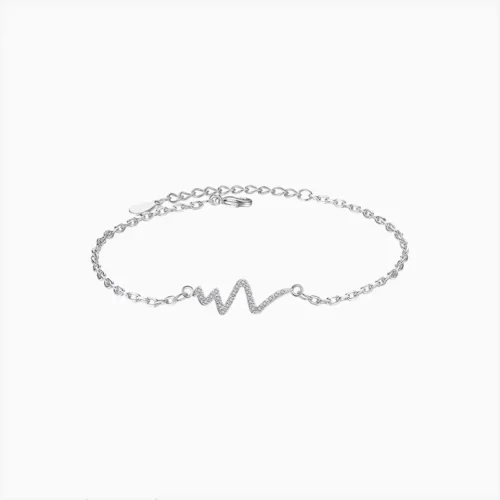 Pulsera De Plata Pulso Liso